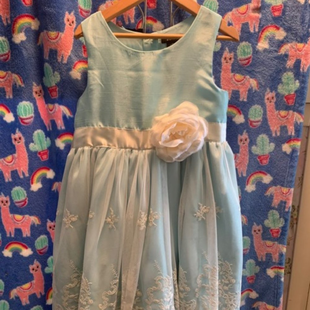 Zunie Blue Lace Dress